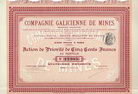 Cie. Galicienne de Mines S.A.
