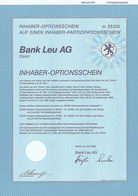 Bank Leu AG
