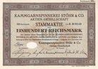 Kammgarnspinnerei Stöhr & Co. AG