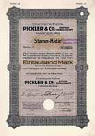 Chemische Fabrik Pickler & Co. AG