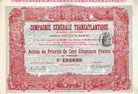 Cie. Générale Transatlantique S.A.