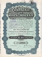 Cie. de Mines et Minerais