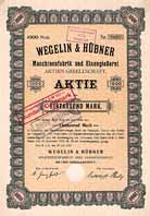Wegelin & Hübner Maschinenfabrik und Eisengiesserei AG