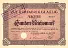 Zuckerfabrik Glauzig
