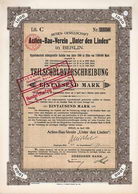 AG Actien-Bau-Verein Unter den Linden
