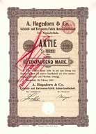 A. Hagedorn & Co. Celluloid- und Korkwaren-Fabrik AG