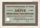 Patentpapierfabrik zu Penig